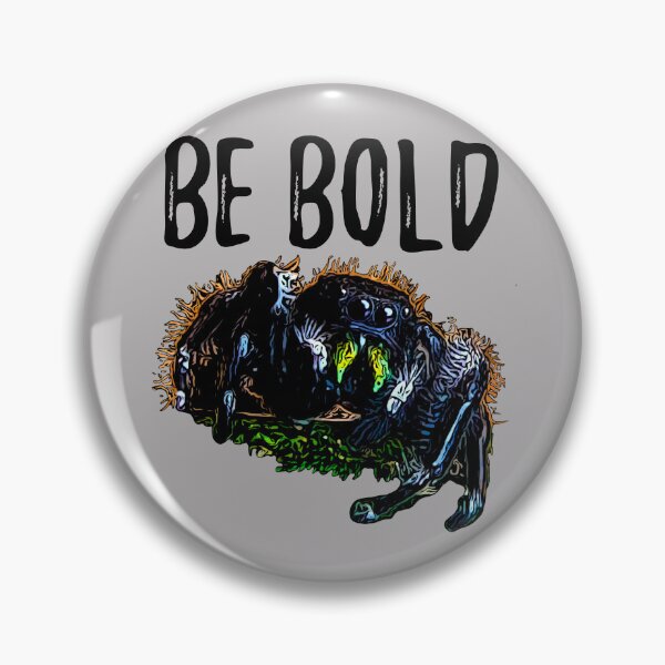 Item preview, Male Bold Jumping Spider Be Bold designed and sold by Zurickdesigns.
