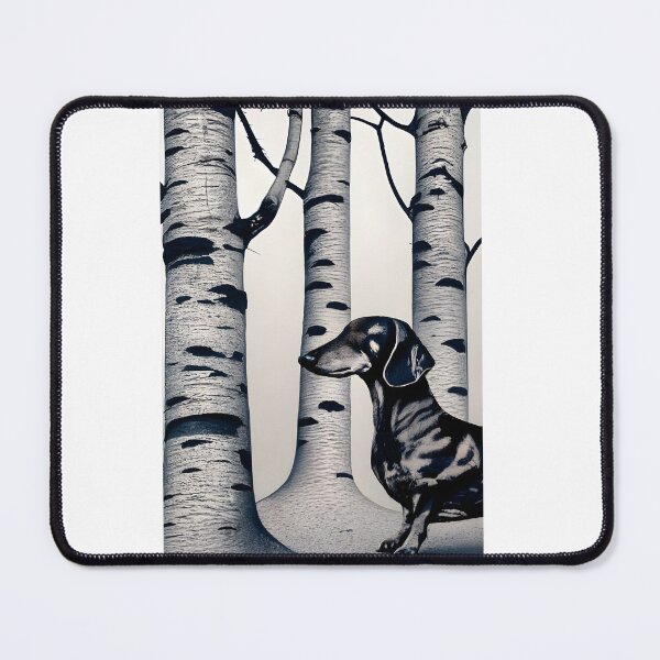 Item preview, Next to the tree designed and sold by DachshundsOnRB.