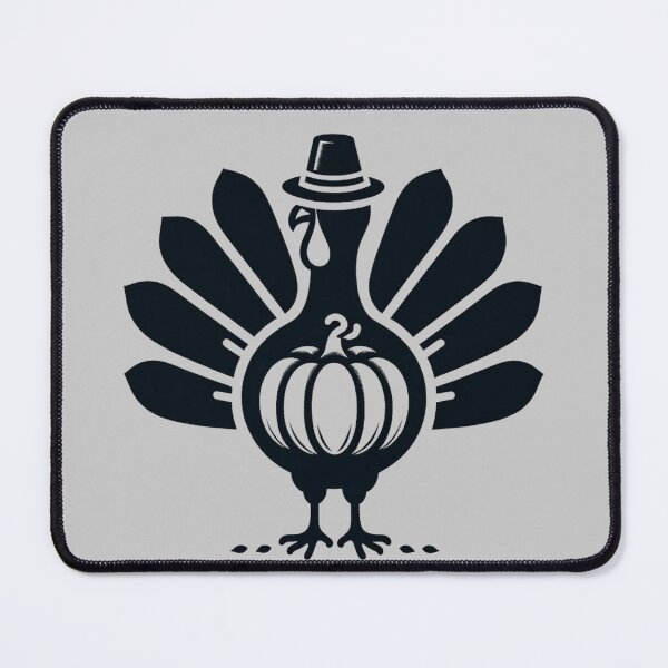 Item preview, Subtle Pumpkin Turkey Silhouette designed and sold by Hibiskusmond.