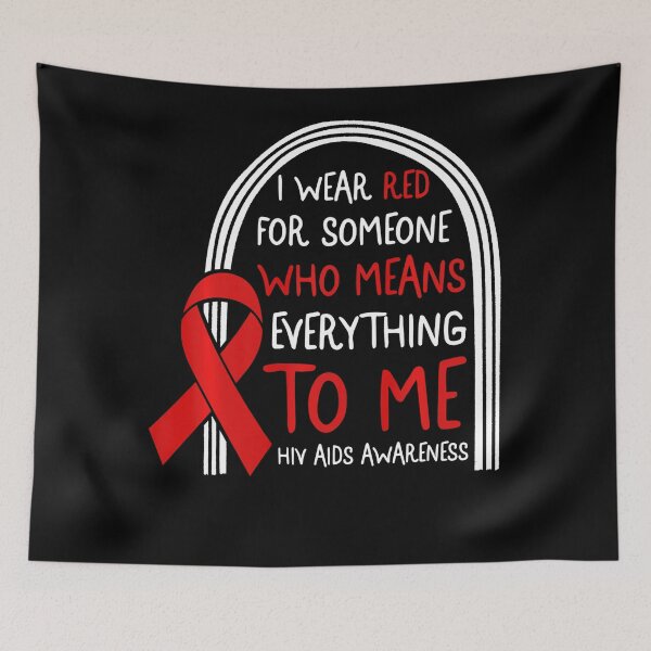 Artikelvorschau, HIV-AIDS-Bewusstseinsmonat: Ich trage Rot zum „Someone Support Day“. entworfen und verkauft von defabiosofxs.