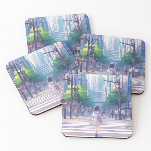Item preview, Anime Street Scenery designed and sold by kathryn-naomi.