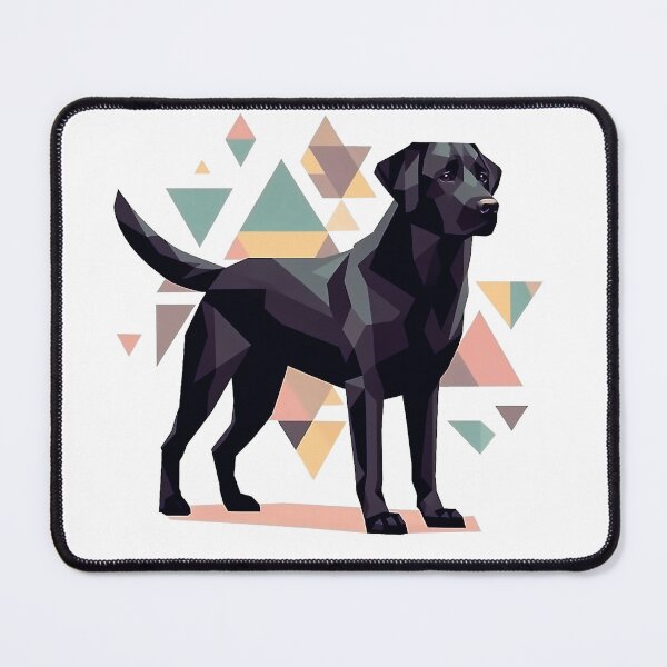 Item preview, Black Labrador Retriever - Polygon Art designed and sold by Fantes.