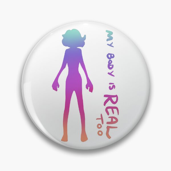 Item preview, My Body is Real Too designed and sold by AliceMermaid.