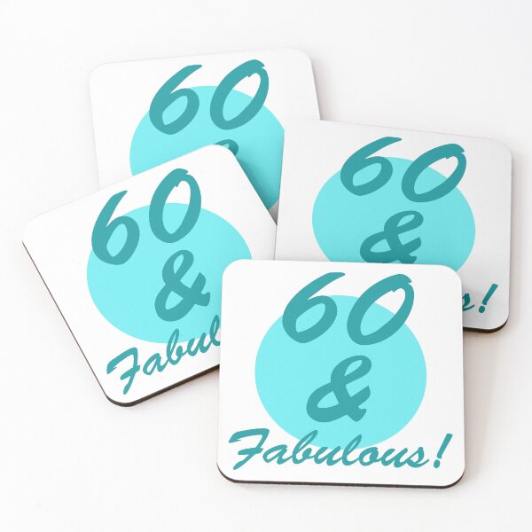 Item preview, 60 And Fabulous Birthday designed and sold by thepixelgarden.