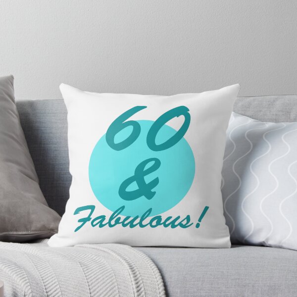 Item preview, 60 And Fabulous Birthday designed and sold by thepixelgarden.