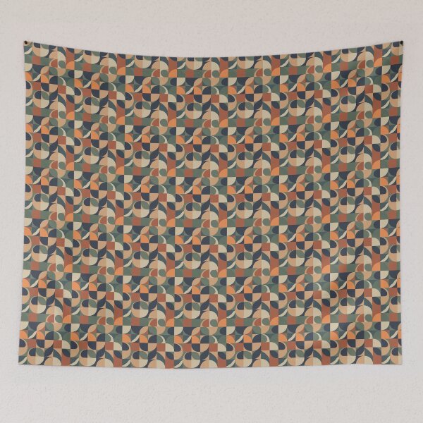 Artikelvorschau, Muted Autumn / Soft Autumn pattern, skin-tone matching, personal color analysis, PCA, mid century modern entworfen und verkauft von look4seasons.