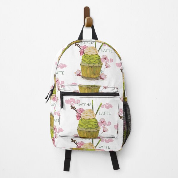 Item preview, Sakura Matcha Latte, Gourmet Cupcake designed and sold by LillyUndercroft.