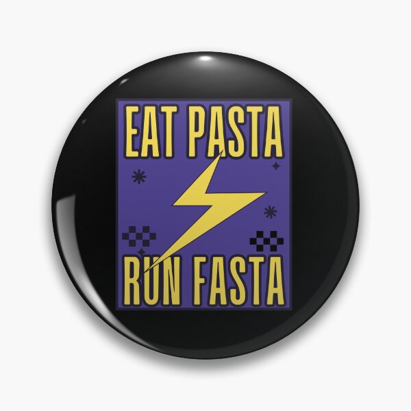 Item preview, Eat Pasta Run Faster designed and sold by OnTheTrend.