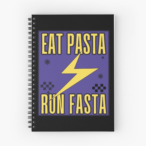 Item preview, Eat Pasta Run Faster designed and sold by OnTheTrend.