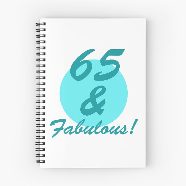 Item preview, 65 And Fabulous Birthday designed and sold by thepixelgarden.
