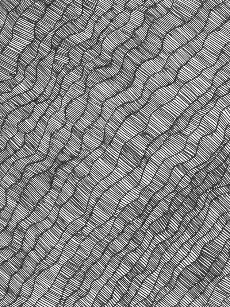 Thumbnail 4 of 4, iPhone Case, Striped Wave Pattern designed and sold by SickChickDesign.