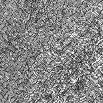 Artwork thumbnail, Striped Wave Pattern by SickChickDesign