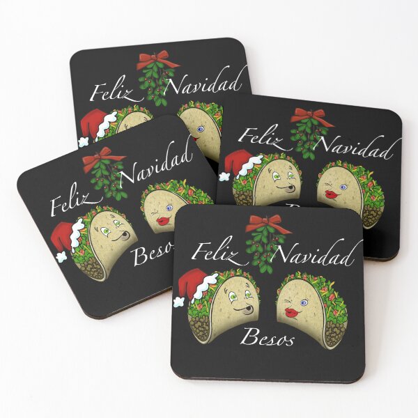 Item preview, Feliz Navidad Besos Los Tacos designed and sold by StephenJeffrey.
