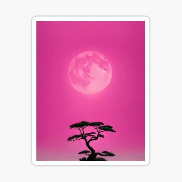 Item preview, Pink Moon designed and sold by Kajore94.