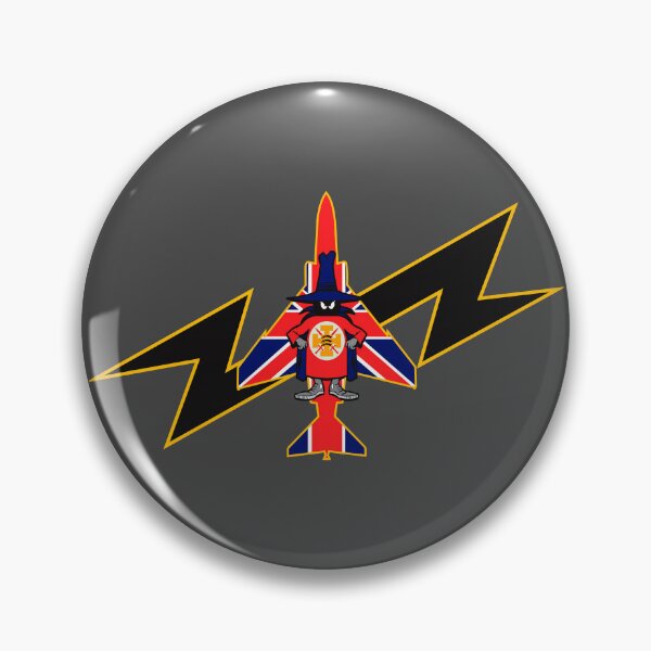 Item preview, No. 111 Fighter Squadron - Treble One - RAF - Flash F-4 Phantom UK Flag designed and sold by pzd501.
