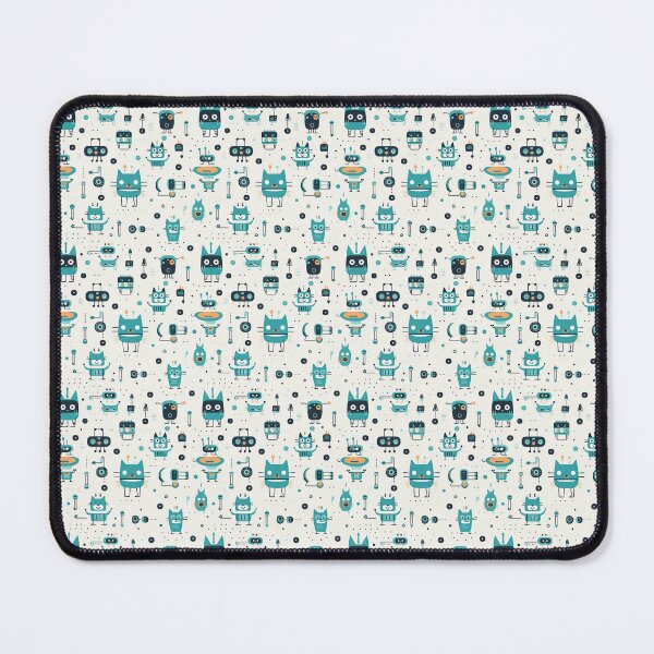 Item preview, Cute Cats and Pawprints Seamless Digital Paper #3 designed and sold by taizer8877.