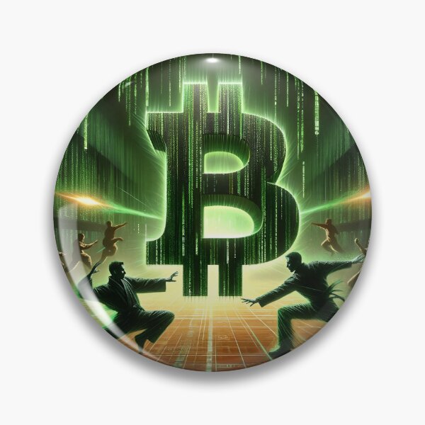 Item preview, Bitcoin Matrix: The Cyberspace Showdown designed and sold by Ultraviolet1337.