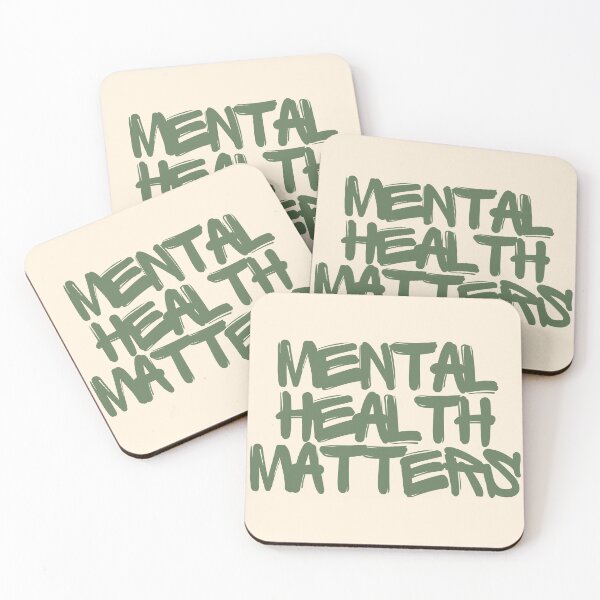 Item preview, Mental Health Matters Logo designed and sold by allyiscoral.