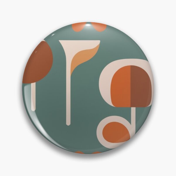 Artikelvorschau, Muted Autumn / Soft Autumn pattern, skin-tone matching, personal color analysis, PCA, mid century modern, space age entworfen und verkauft von look4seasons.