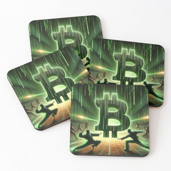 Item preview, Bitcoin Matrix: The Cyberspace Showdown designed and sold by Ultraviolet1337.
