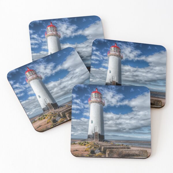 Item preview, Talacre Lighthouse Point of Ayre Flintshire Wales designed and sold by AJEvans.