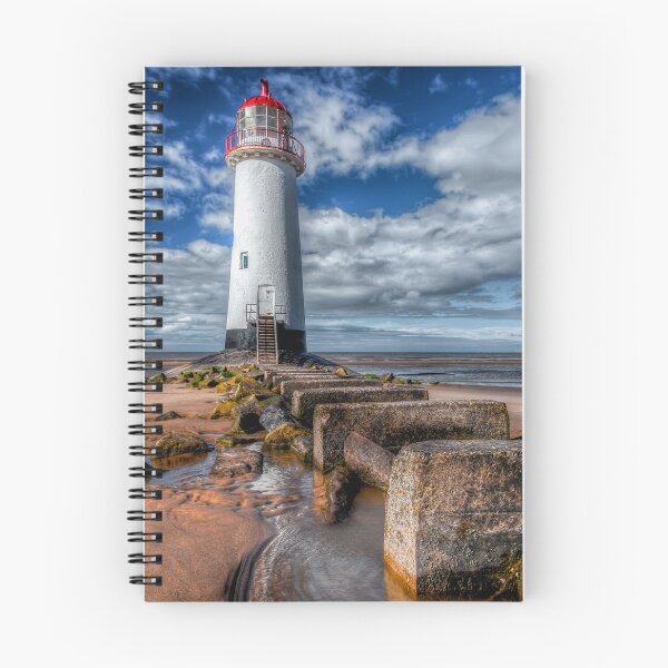 Item preview, Talacre Lighthouse Point of Ayre Flintshire Wales designed and sold by AJEvans.