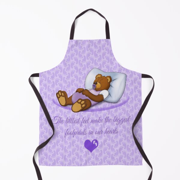 Item preview, Sleeping Ted (with quote) - Lilac designed and sold by ifourdezign.