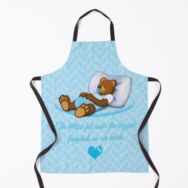 Item preview, Sleeping Ted (with quote) - Blue designed and sold by ifourdezign.
