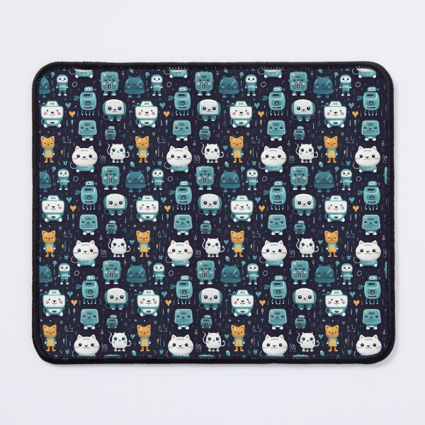 Item preview, Cute Cats and Pawprints Seamless Digital Paper #8 designed and sold by taizer8877.