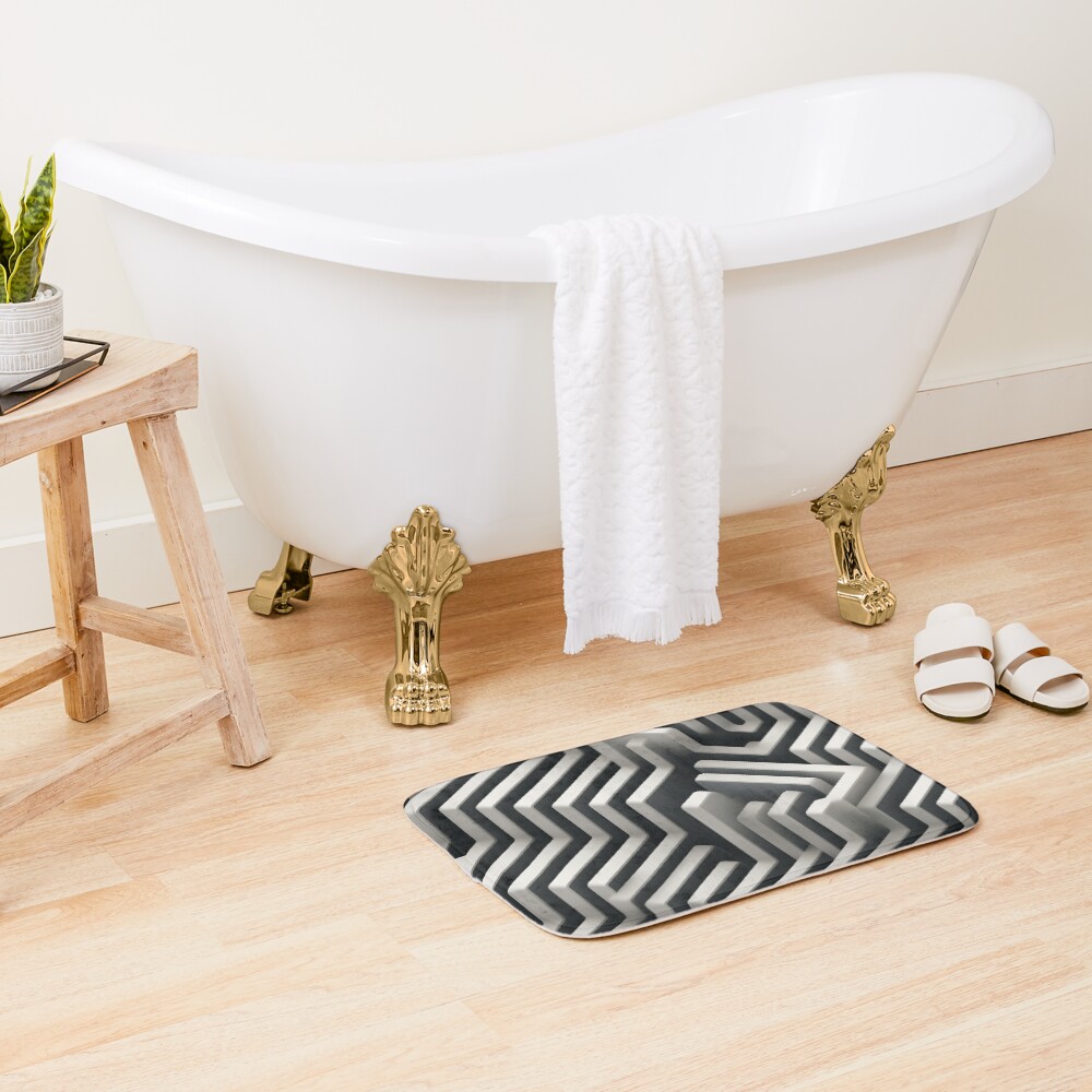 Item preview, Bath Mat designed and sold by purelypatterns.