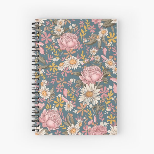 Item preview, Copy of Floral Patterns Mallory Bernard Rue des Chateaux - Blue designed and sold by Mallory Bernard.