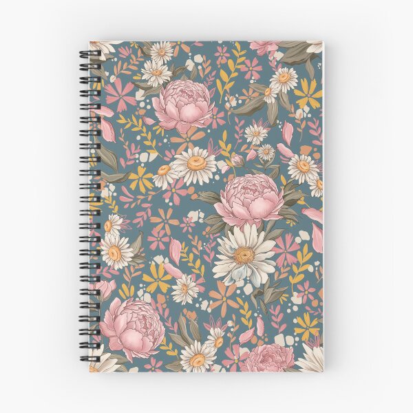 Item preview, Copy of Floral Patterns Mallory Bernard Rue des Chateaux - Blue designed and sold by Mallory Bernard.