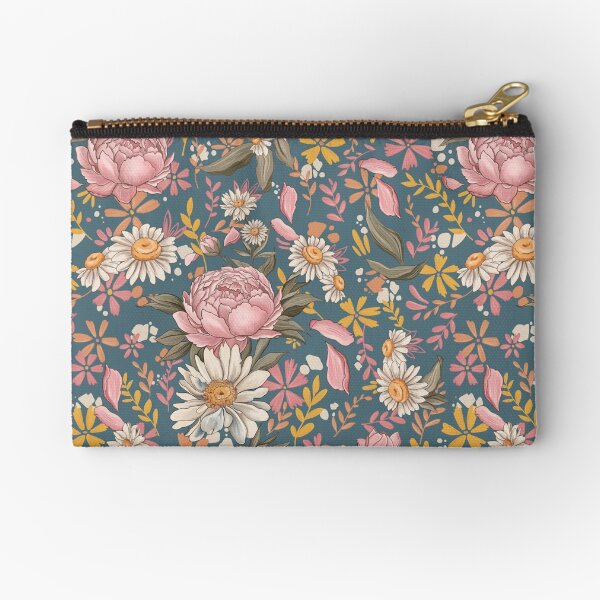 Item preview, Copy of Floral Patterns Mallory Bernard Rue des Chateaux - Blue designed and sold by Mallory Bernard.