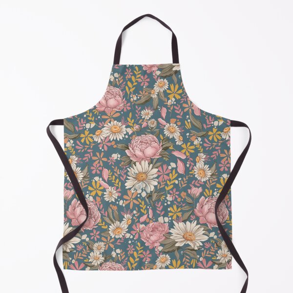 Item preview, Copy of Floral Patterns Mallory Bernard Rue des Chateaux - Blue designed and sold by Mallory Bernard.
