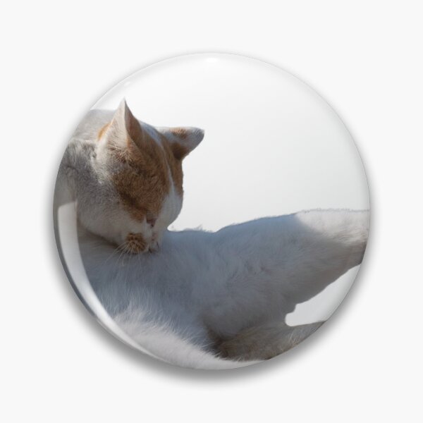 Item preview, Cat grooming herself  designed and sold by Agathepages.