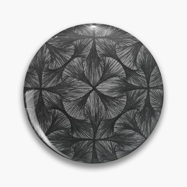 Item preview, Intricate Symmetrical Flower Pattern designed and sold by SickChickDesign.