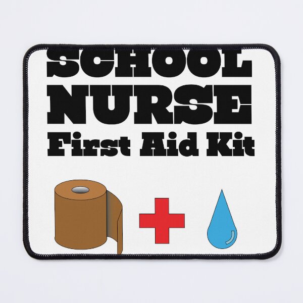 Item preview, School Nurse First Aid Kit (Paper Towel + Water) designed and sold by jrayebarr.