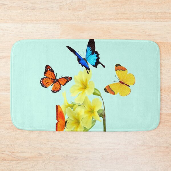 Item preview, Colorful butterflies sit on a lily flower designed and sold by JaroDesign2023.