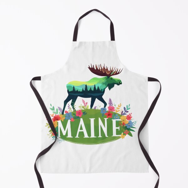 Item preview, Maine - Moose designed and sold by cloudhiker.