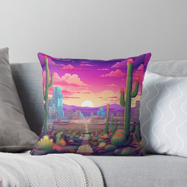 Item preview, Dusk in the Desert Metropolis designed and sold by sinsation-ai.