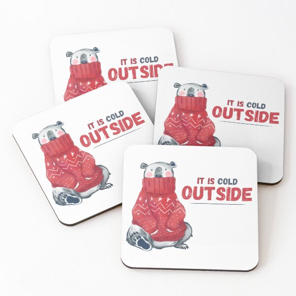 Item preview, It is cold outside Bear designed and sold by DestinyPrint.