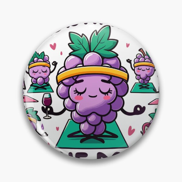 Item preview, Yoga grapes designed and sold by LongIslandDesgn.