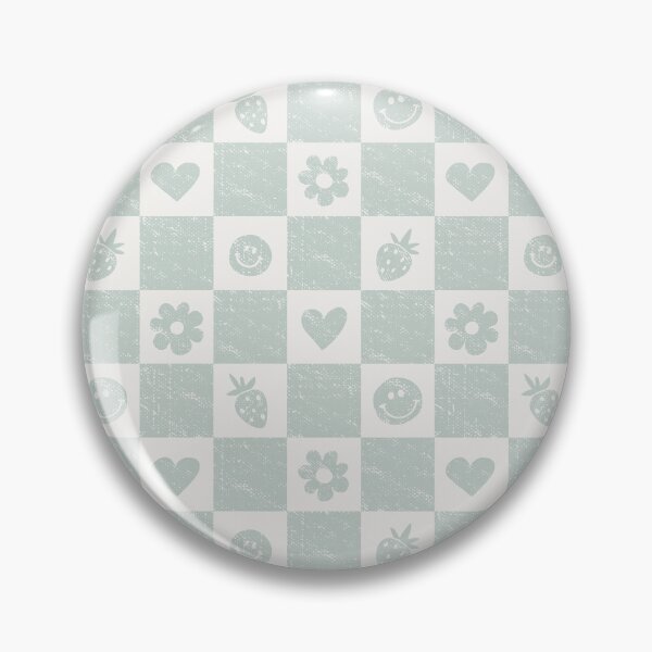 Item preview, Smileys, Daisies and love in Blue designed and sold by Studio Valko.