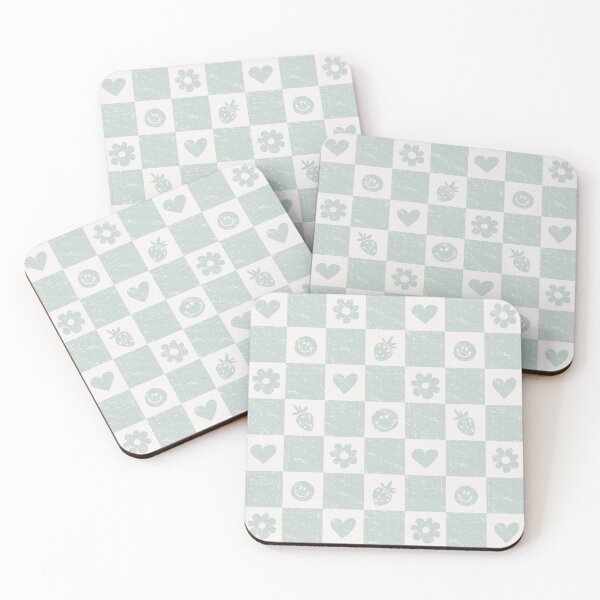 Item preview, Smileys, Daisies and love in Blue designed and sold by Studio Valko.