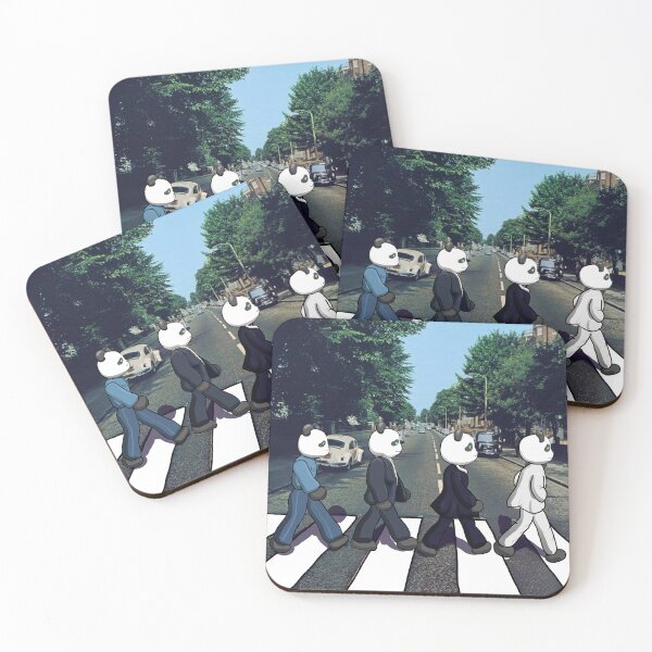 Item preview, Los panda beatles designed and sold by PandasandFoxes.