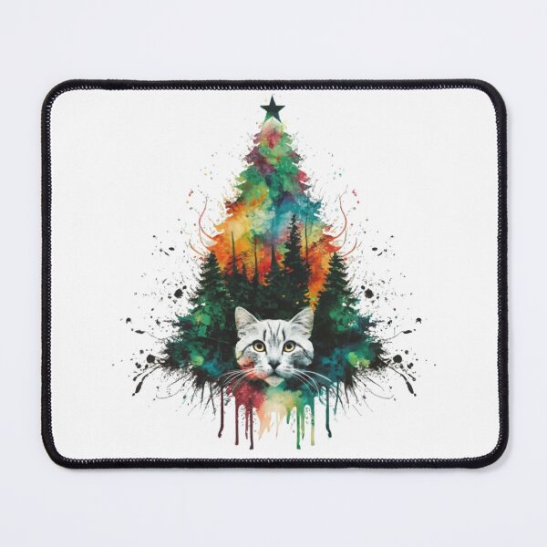 Item preview, Cat Christmas Tree designed and sold by Osa-Store.