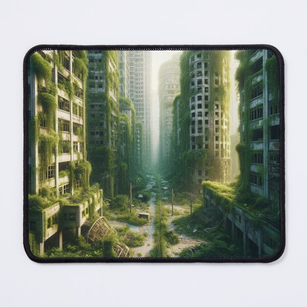 Item preview, Overgrown abandon city designed and sold by bradm50.