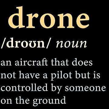 Artwork thumbnail, Drone: Dictionary Definition by Teesamust
