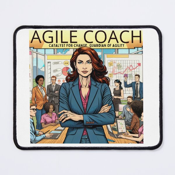 Item preview, Agile Coach Super Power, Catalyst for Change, Guardian of Agility designed and sold by gemneye.