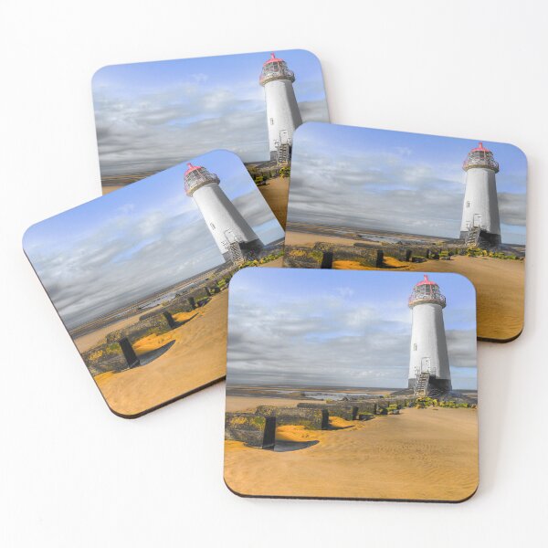 Item preview, Talacre Lighthouse Point of Ayre Flintshire Wales designed and sold by AJEvans.